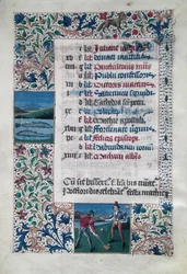 V 25-3 fol.2v Der Monat Februar